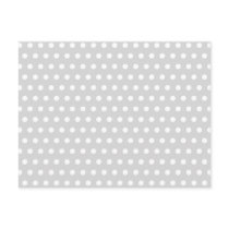 Light Grey and White Polka Dot Pattern. Postcards