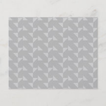 Light Grey Geometric Abstract Pattern. Full Color Flyer