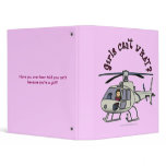 Light Helicopter Girl Binders