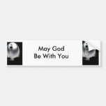 Light House, May God Be with You Bumper Stickers