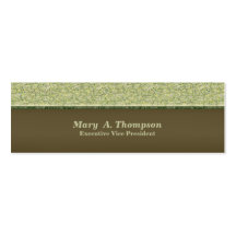 Light Khaki Green Texture Business Cards
