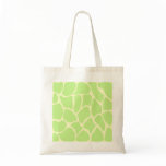 Light Lime Green. Giraffe Print Pattern. Custom bags
