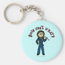 Light Mechanic Girl Key Chain
