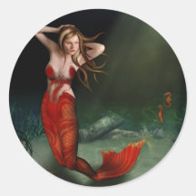 Light Mermaid Sticker