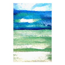 Light of the Sea - CricketDiane Ocean Art Sunlight Custom Stationery