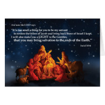 Light of the World Christmas Card