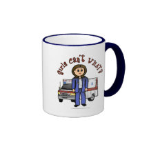 Light Paramedic Girl Coffee Mug
