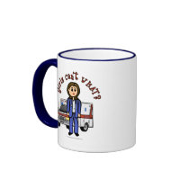Light Paramedic Girl Coffee Mug