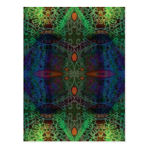 Light Pattern 31 Postcard