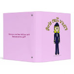 Light Pilot Girl binders