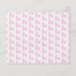 Light Pink and White Baby Stroller Pattern. Flyers