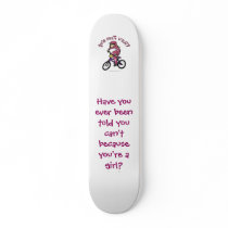 Light Pink Girls BMX Skate Board