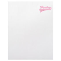 Light Pink Hockey Logo