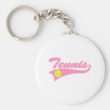 Light Pink Tennis Key Chains