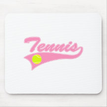 Light Pink Tennis Mousepad