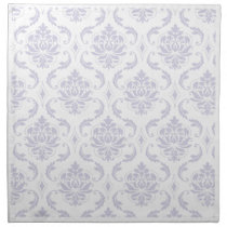 Light Purpe White Damask Napkins napkins