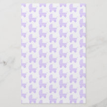 Light Purple and White Baby Stroller Pattern. Flyer