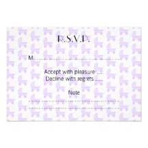 Light Purple and White Baby Stroller Pattern. Invitations