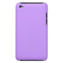Light Purple Solid Colour Background iPod Case Barely There iPod Cover