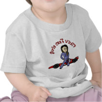 Light Race Car Driver Girl Shirt