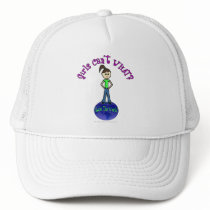 Light Rule The World Girl Trucker Hat
