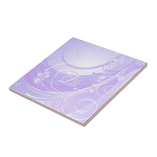 light violet winter tile