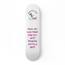 Light Water Skier Girl Skate Deck