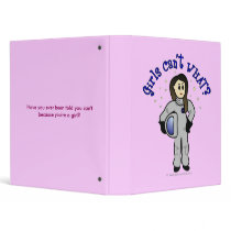 Light Woman Astronaut Binders
