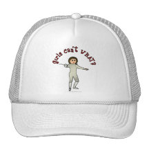 Light Woman Fencing Hat