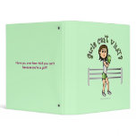 Light Womens Boxer 3 Ring Binder