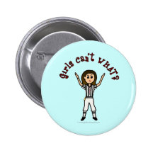 Light Womens Football Referee Buttons