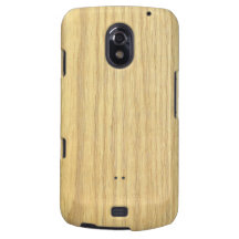 Light Wood Grain Veneer Samsung Galaxy Nexus Cases