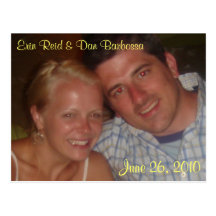 Light Yellow Post Card