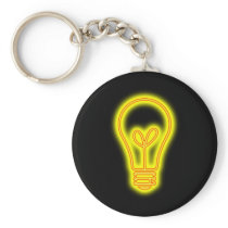 Lightbulb Keychain