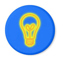 Lightbulb Magnet