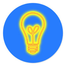 Lightbulb Sticker