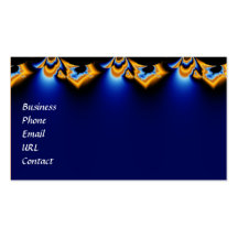 Lighted Business Card Template