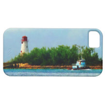 Lighthouse and Boat Nassau Bahamas iPhone 5 Cover