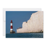 Lighthouse at Beachy Head, Eastbourne, East Sussex Custom Invites