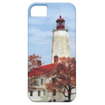 Lighthouse at Sandy Hook iPhone 5 Cover