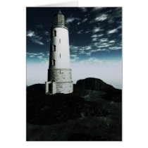 Lighthouse - Blackrock Point Greeting Cards
