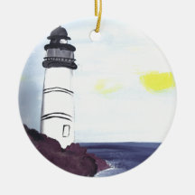 Lighthouse Christmas Tree Ornaments