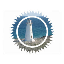 Lighthouse Design Postcard