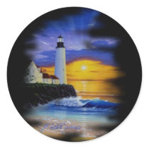 Lighthouse Dream by FishTs.com Sticker