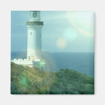 Lighthouse Photos Square Magnet