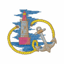 Lighthouse with Anchor and Rope