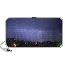 Lighting up the night travel speakers