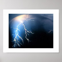 Lightning Across the Horizon Posters