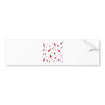 Lightning Bolts - Emo Alternative Grunge Rock Punk Bumper Stickers