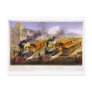 Lightning Express: An American Train Scene Post Card